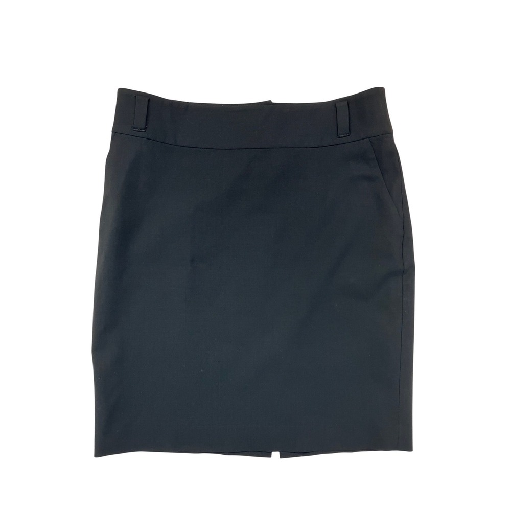 Banana Republic Black Stretch Pencil Skirt Womens Size 6 Business Career Mini